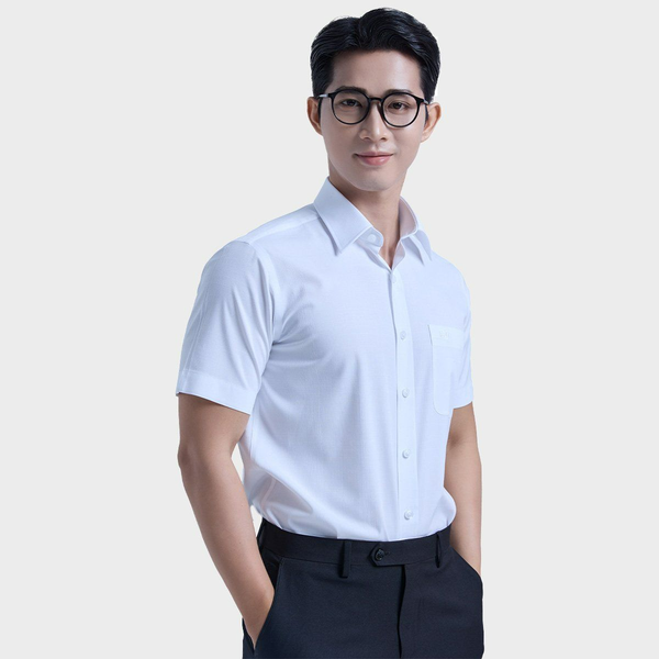 [TOP TRENDING] Các kiểu áo sơ mi trắng nam hot nhất 2025