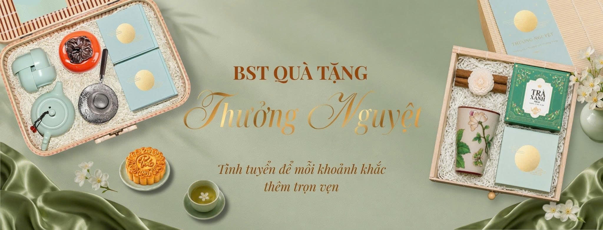 Set Quà Trung Thu Cao Cấp – Nâng Tầm Trải Nghiệm Thưởng Nguyệt