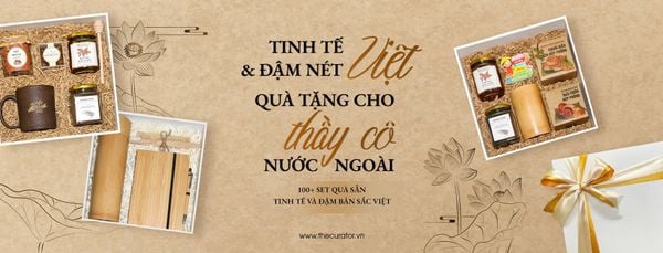 Top 10 gợi ý quà tặng 20/11 cho giáo viên nước ngoài - tinh tế, ý nghĩa và đậm bản sắc Việt