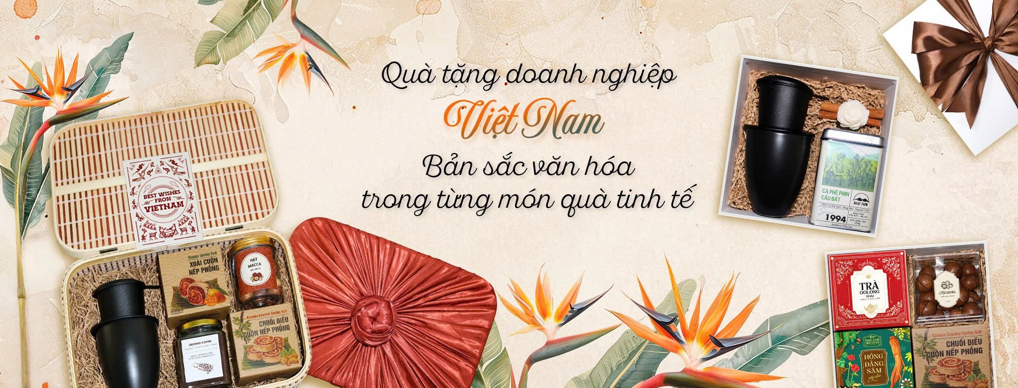 Quà tặng doanh nghiệp Việt Nam: Bản sắc văn hóa trong từng món quà tinh tế