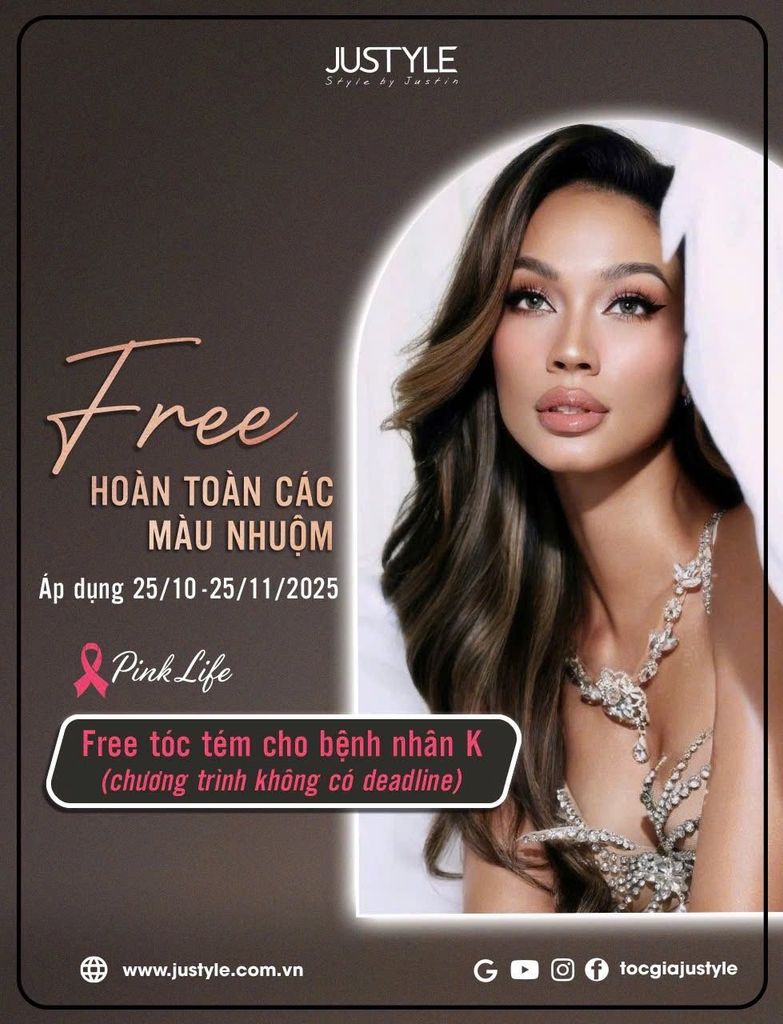 Tóc Giả JUSTYLE | Chương Trình Khuyến mãi Tháng 11/2025