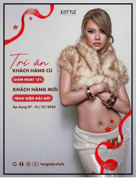 JUSTYLE Wig | Sales Promotion 15% Discount For December 2025