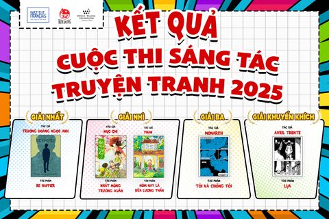 CÔNG BỐ KẾT QUẢ CUỘC THI SÁNG TÁC TRUYỆN TRANH LẦN THỨ 2 (2025)