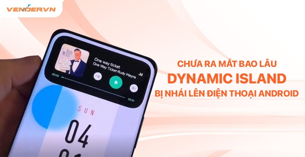 iPhone 14 ra mắt chưa bao lâu thì các pháp sư đã bắt đầu đưa Dynamic Island lên Android