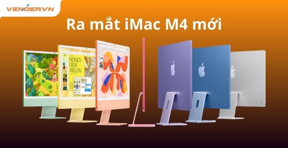 Apple ra mắt iMac M4: Nâng cấp mạnh mẽ từ bên trong, mở ra trải nghiệm tương lai