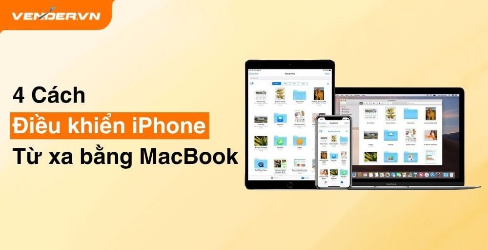 Cách Điều Khiển iPhone Của Bạn Từ Máy Mac