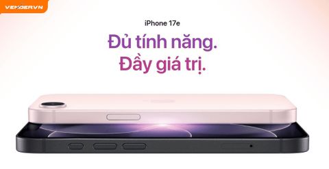 Apple chính thức ra mắt iPhone 17e với chip A19 và bộ nhớ 256GB