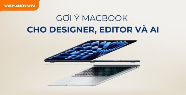 Top MacBook Tốt Nhất Cho Photoshop, Premiere, AI | Gợi Ý Mua 2026