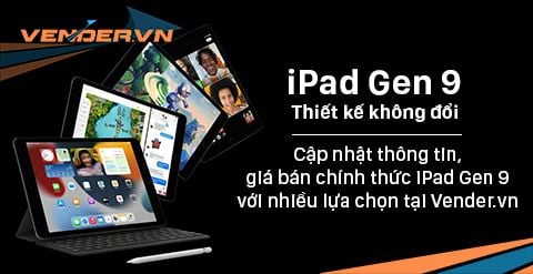 iPad Gen 9, thiết kế không đổi, thông tin, giá bán chính thức iPad Gen 9 2021