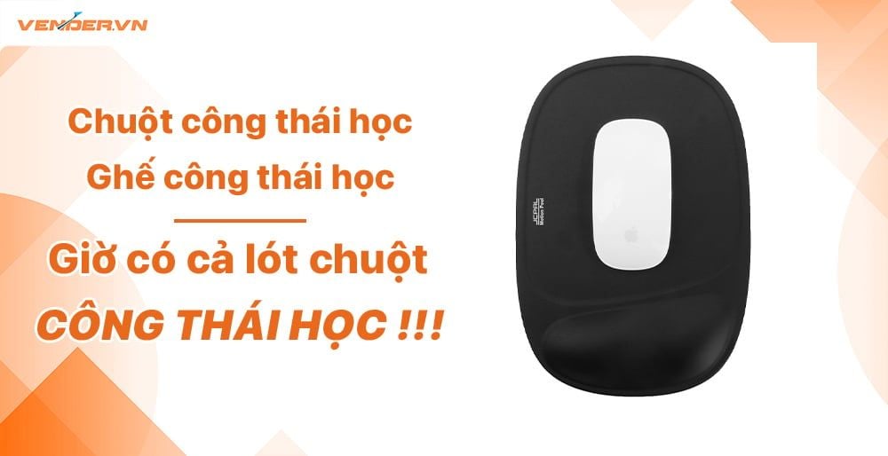 Lót chuột công thái học JCPAL giúp cổ tay bạn không còn đau nhức