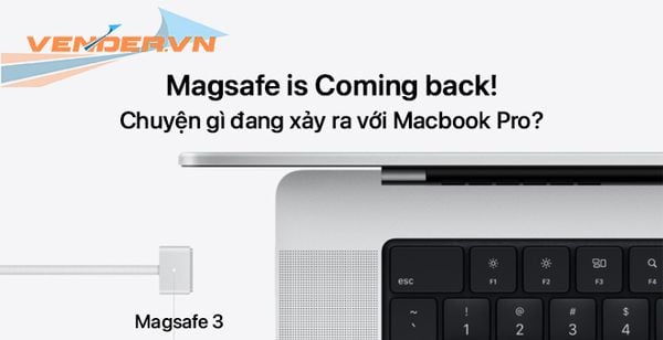 Cổng MagSafe trở lại, chuyện gì đang xảy ra với MacBook Pro 2021?