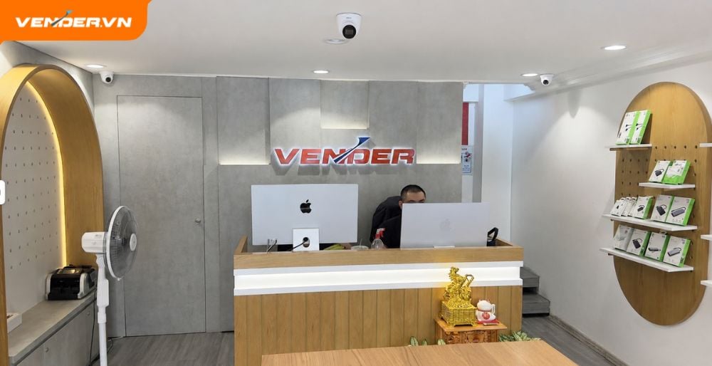 Cửa hàng Vender.