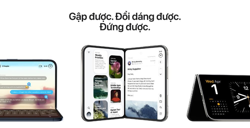 iPhone Duo gập được.