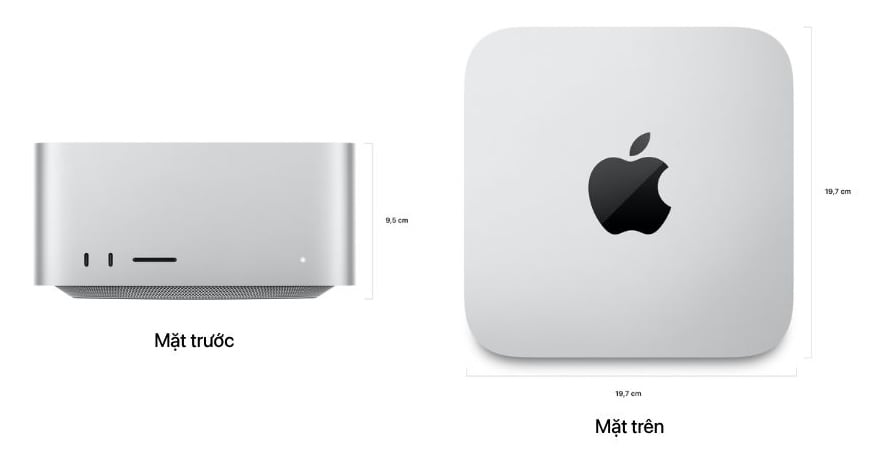 Mac Studio M5 giao diện