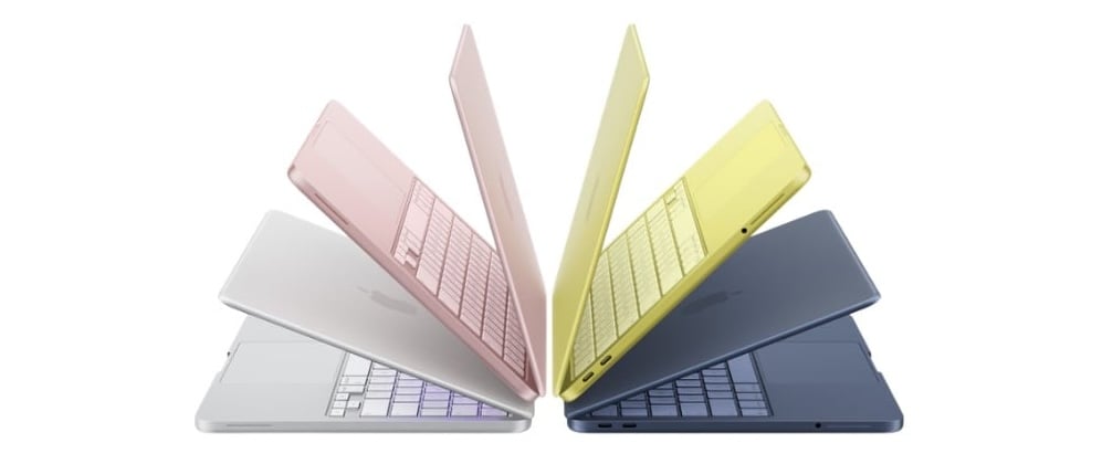4 màu sắc của MacBook Neo 13 inch