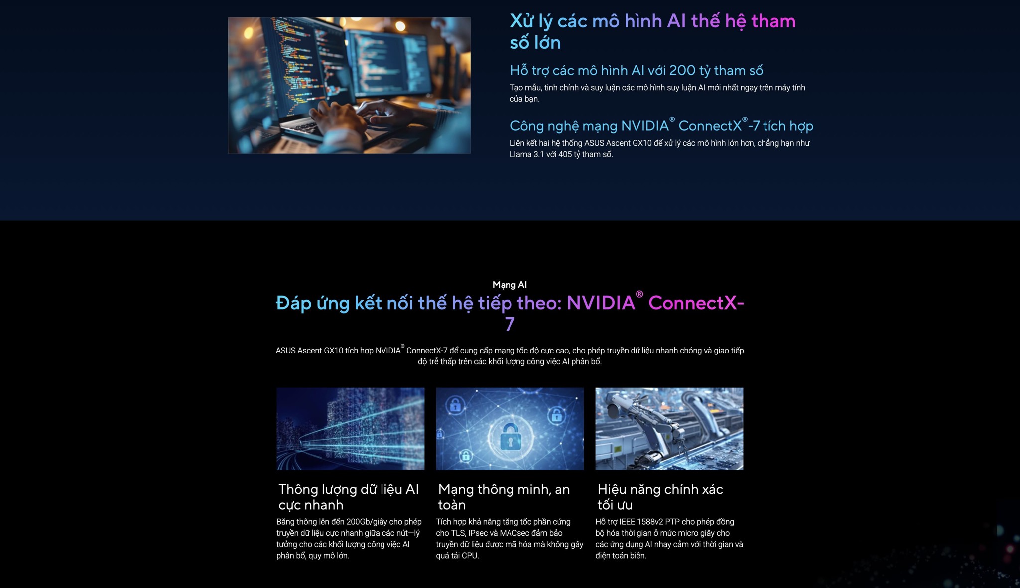 Sắm máy tính ASUS mini PC AI ASCENT GX10 giá tốt