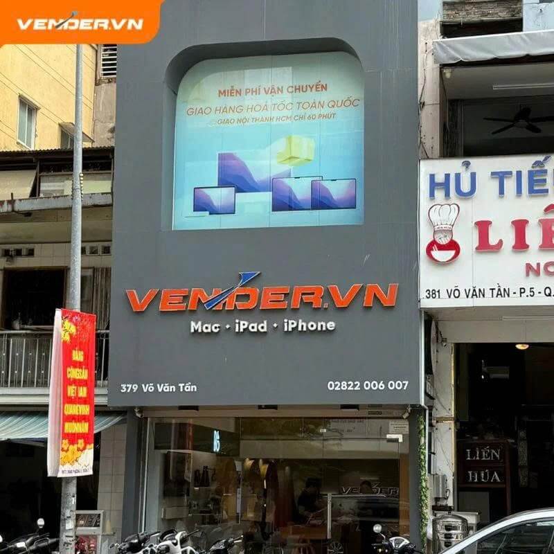 Vender chuyên cung cấp thiết bị Apple chính hãng và các giải pháp công nghệ.