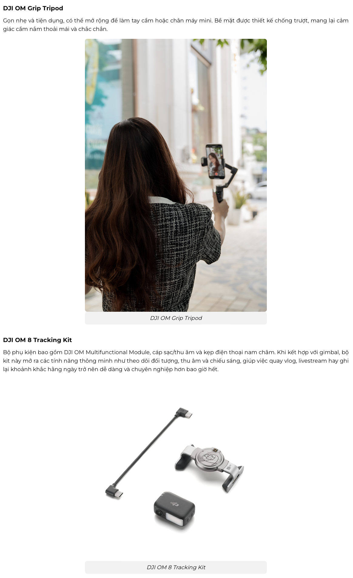 Tay cầm giá rẻ DJI Osmo Mobile 8 chống rung mạnh mẽ