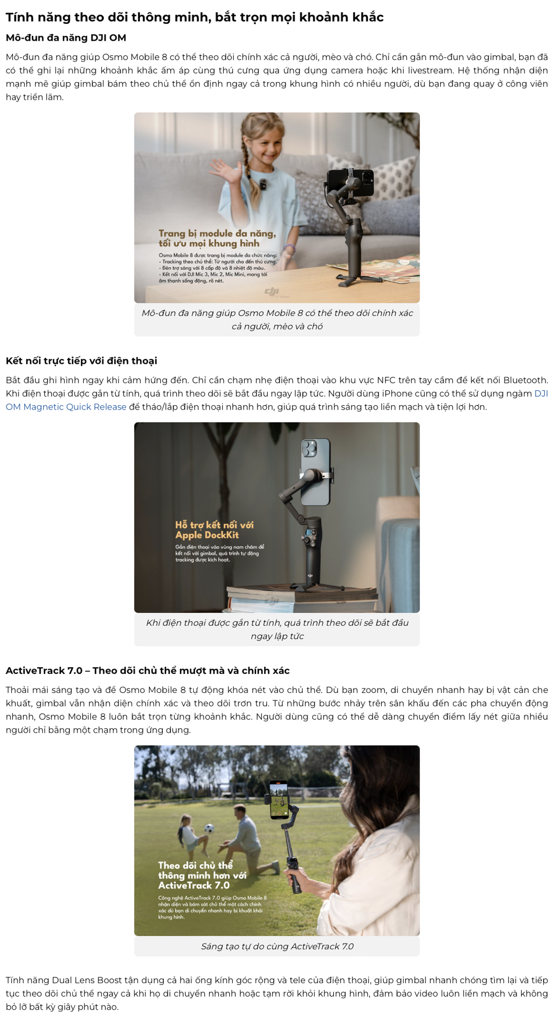 Tay cầm chống rung giá rẻ DJI Osmo Mobile 8