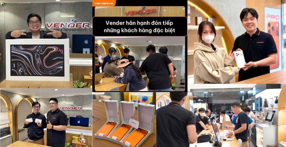 Vender hân hành phục vụ quý khách hàng.