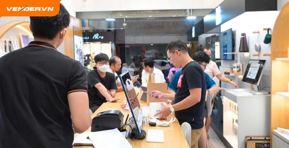 Vender phù hợp với người dùng Apple.
