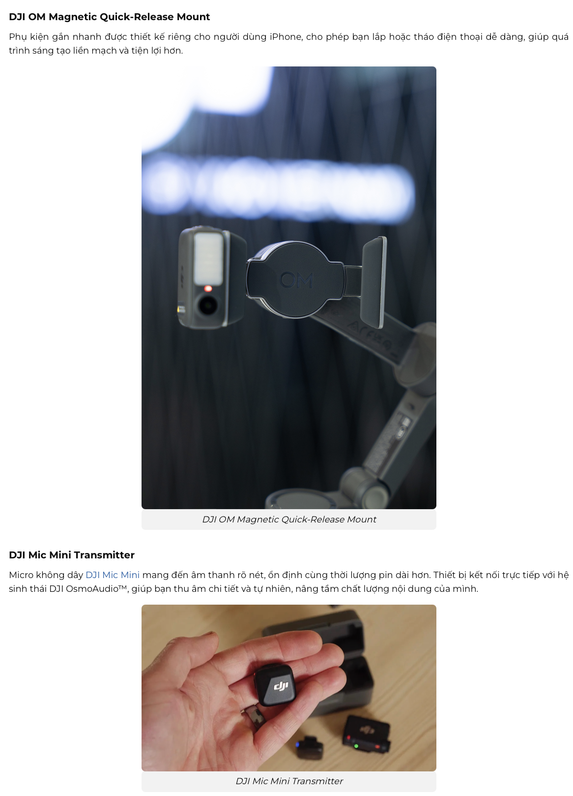 Tay cầm chống rung giá rẻ DJI Osmo Mobile 8 có nhiều góc quay thông minh