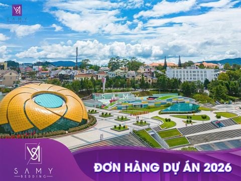 ĐƠN HÀNG CUNG CẤP CHĂN - DRAP - GỐI - TOPPER - TẤM BẢO VỆ NỆM - KHĂN CHO HỆ THỐNG KHÁCH SẠN CAO CẤP TẠI TP. ĐÀ LẠT