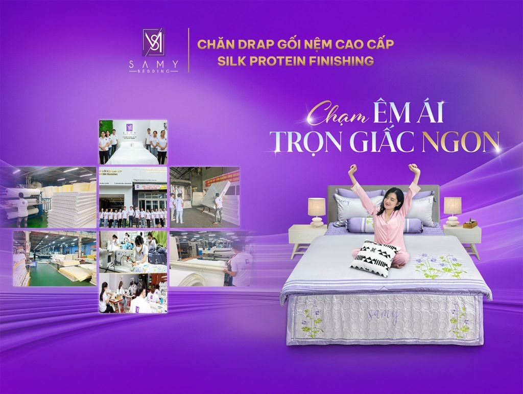 CÁC DÒNG SẢN PHẨM NỔI BẬT ĐÃ ĐƯỢC ĐĂNG KÝ BẢO HỘ ĐỘC QUYỀN BỞI SAMY BEDDING