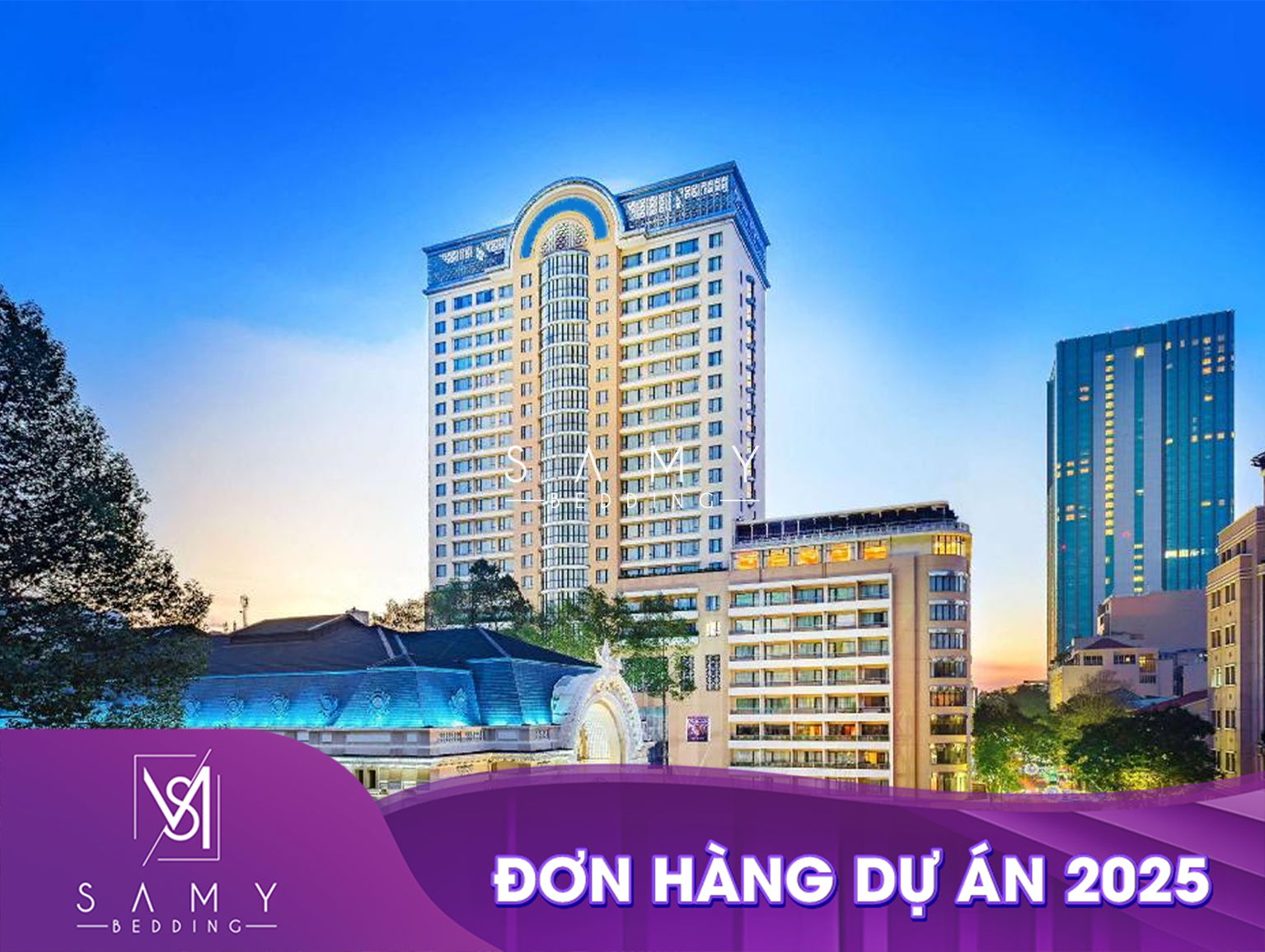 ĐƠN HÀNG CUNG CẤP 400 RUỘT GỐI SAMY LUXURY CHO HỆ THỐNG KHÁCH SẠN CAO CẤP TẠI TP. HCM