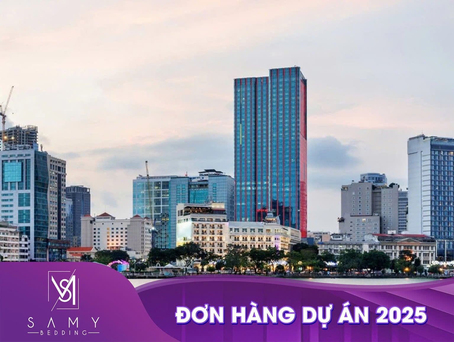 ĐƠN HÀNG CUNG CẤP NỆM - CHĂN DRAP - GỐI - TOPPER - BẢO VỆ NỆM - KHĂN CHO DỰ ÁN KHÁCH SẠN CAO CẤP TẠI TP. HCM