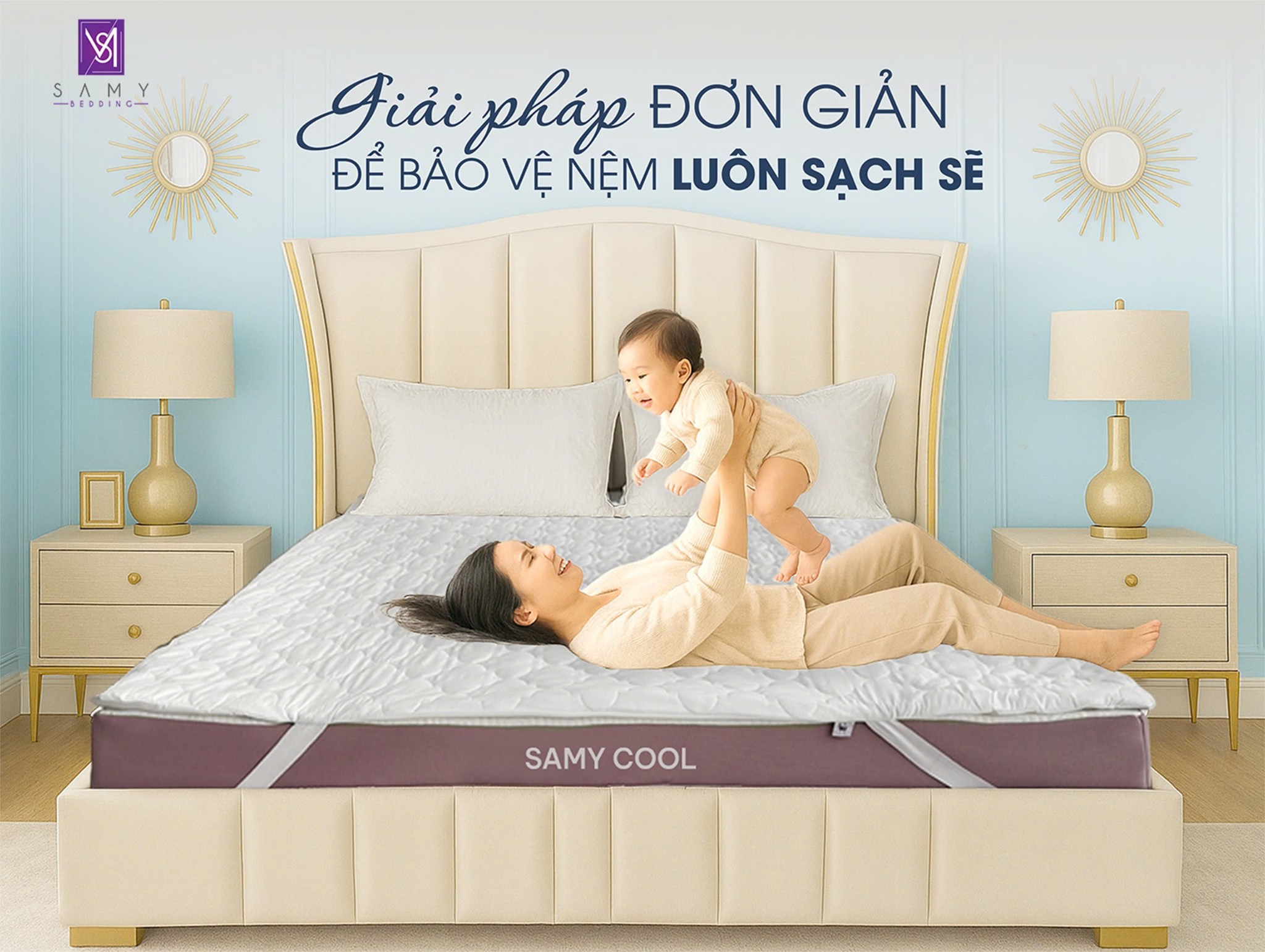 GIẢI PHÁP ĐƠN GIẢN ĐỂ BẢO VỆ NỆM LUÔN SẠCH SẼ