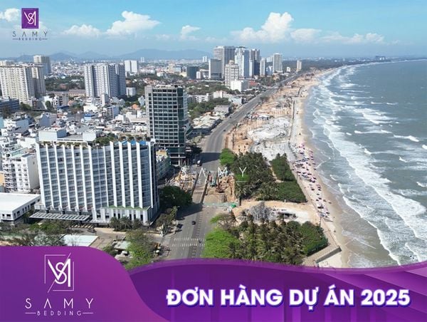 ĐƠN HÀNG CUNG CẤP NỆM - CHĂN DRAP - GỐI - TOPPER - BẢO VỆ NỆM - KHĂN CHO KHU NGHỈ DƯỠNG CAO CẤP TẠI TP. VŨNG TÀU