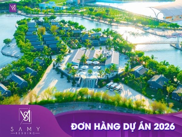 ĐƠN HÀNG CUNG CẤP CHĂN DRAP, GỐI CHO DỰ ÁN TẠI ĐỒNG NAI