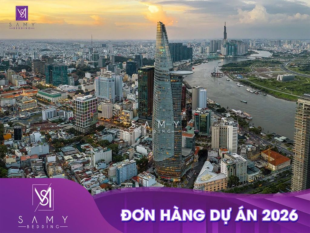 ĐƠN HÀNG CUNG CẤP CHĂN - DRAP - GỐI - TOPPER - TẤM BẢO VỆ NỆM - KHĂN CHO HỆ THỐNG KHÁCH SẠN TẠI TP.HCM