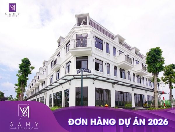 ĐƠN HÀNG CUNG CẤP NỆM SAMY CÙNG TOÀN BỘ CHĂN - DRAP - GỐI - TOPPER - TẤM BẢO VỆ NỆM - KHĂN CHO DỰ ÁN LAVIDA RESIDENCES VŨNG TÀU