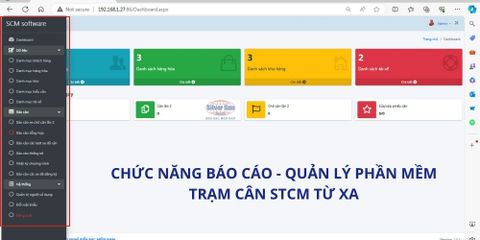 Những chức năng nâng cao của phần mềm trạm cân