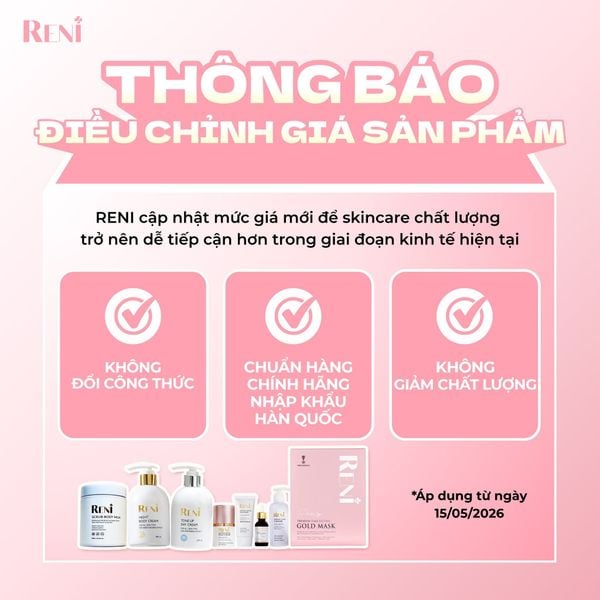 THÔNG BÁO ĐIỀU CHỈNH GIÁ SẢN PHẨM