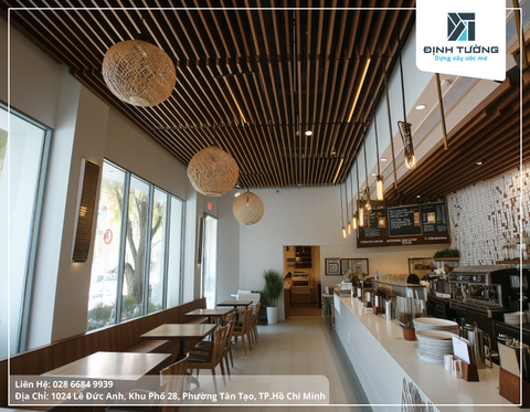 20+ Mẫu Quán Cà Phê Khung Thép Tiền Chế Đẹp Mắt, Hút Khách