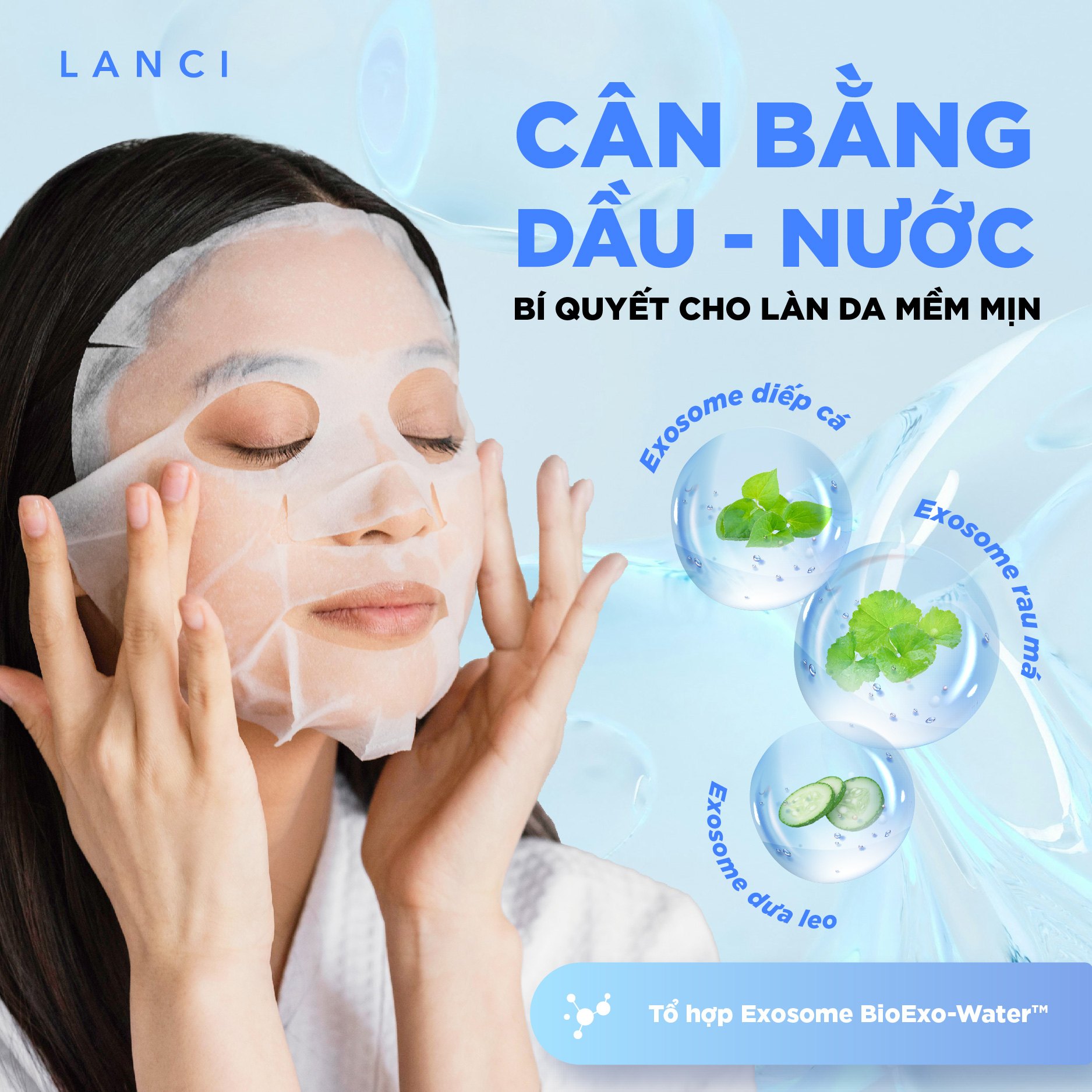 CÂN BẰNG DẦU – NƯỚC: BÍ QUYẾT CHO LÀN DA MỀM MỊN VÀ CĂNG BÓNG TỪ BÊN TRONG