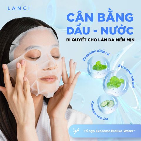 CÂN BẰNG DẦU – NƯỚC: BÍ QUYẾT CHO LÀN DA MỀM MỊN VÀ CĂNG BÓNG TỪ BÊN TRONG