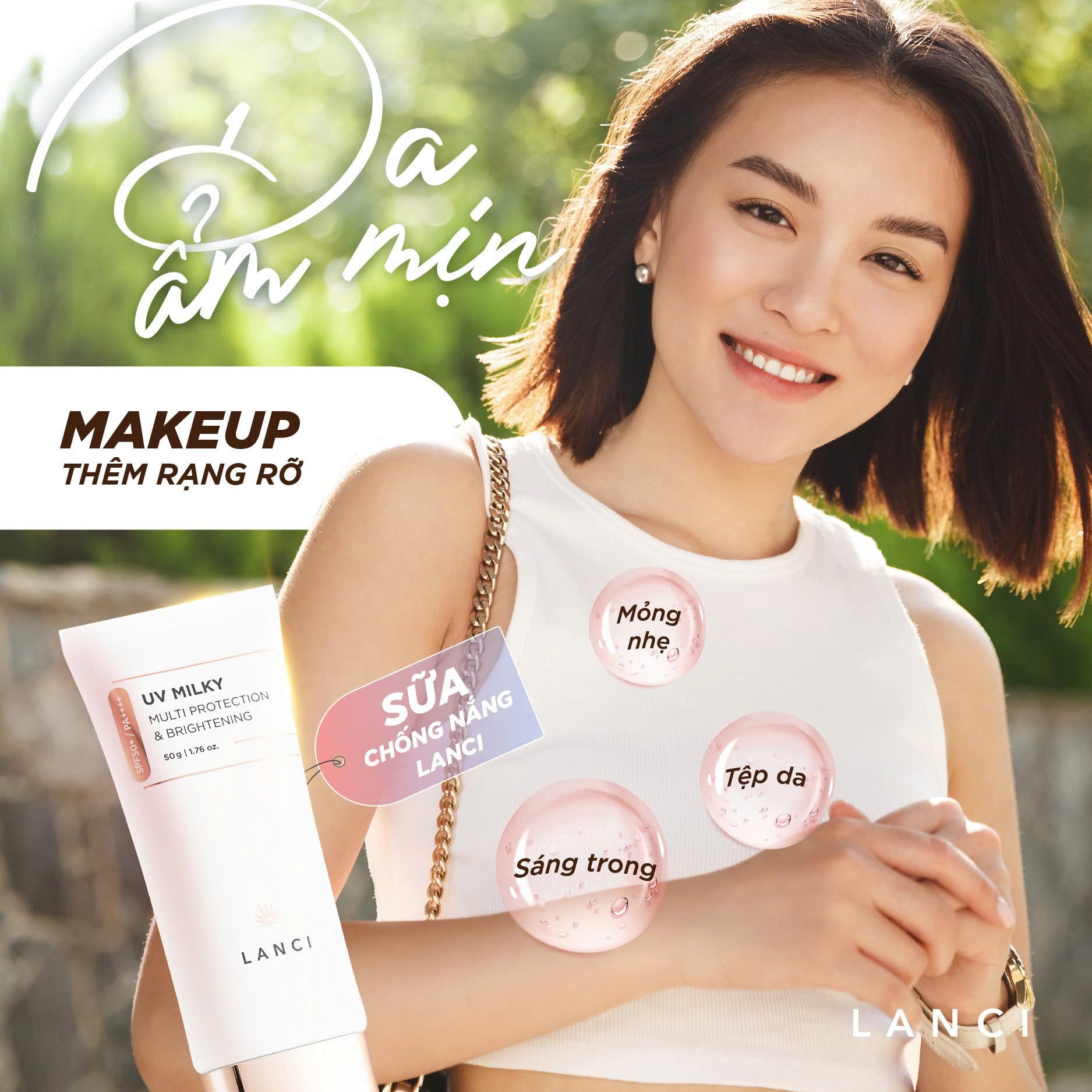 SỮA CHỐNG NẮNG “CHÂN ÁI” CHO NÀNG MÊ MAKEUP TRONG TRẺO