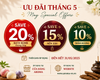 🇻🇳 CHƯƠNG TRÌNH ƯU ĐÃI THÁNG 5 TẠI AROMA