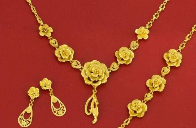 Bộ Vàng Cưới 1 Cây (Lượng) Gồm Những Gì? Giá Bao Nhiêu?