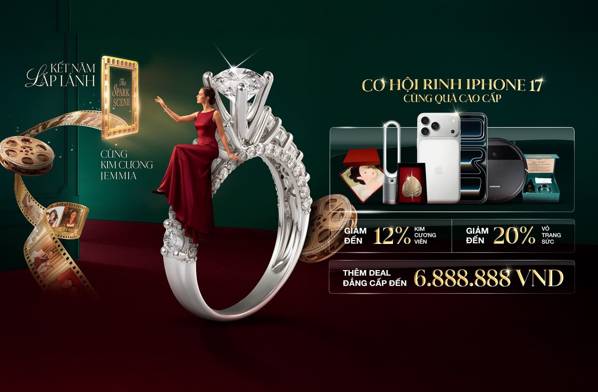 RỰC RỠ KIM CƯƠNG, KẾT NĂM LẤP LÁNH