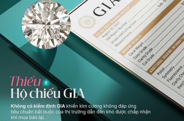 Những Điều Cần Biết Về Kim Cương Không Giấy Kiểm Định