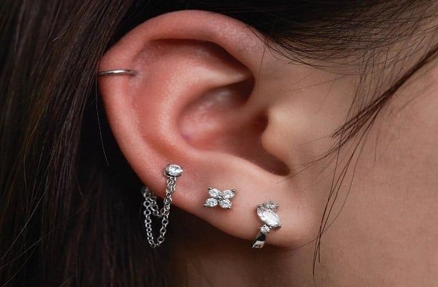 Chấm Điểm Mức Độ Đau Của Các Vị Trí Xỏ Khuyên Tai