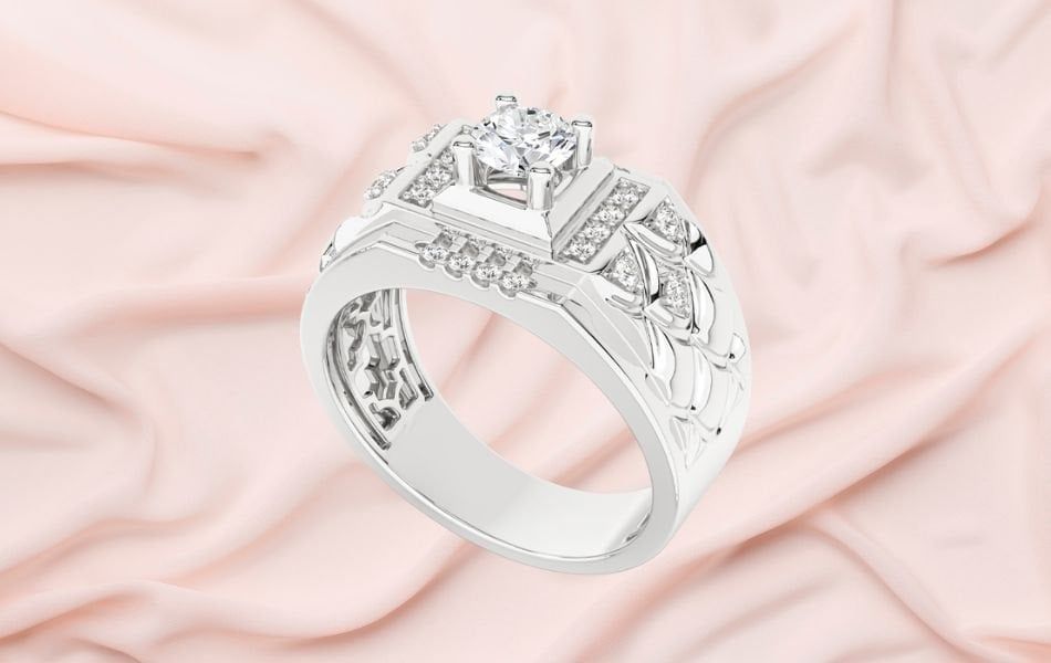 Top 10 Mẫu Nhẫn Hột Xoàn Nam Mạnh Mẽ Cá Tính