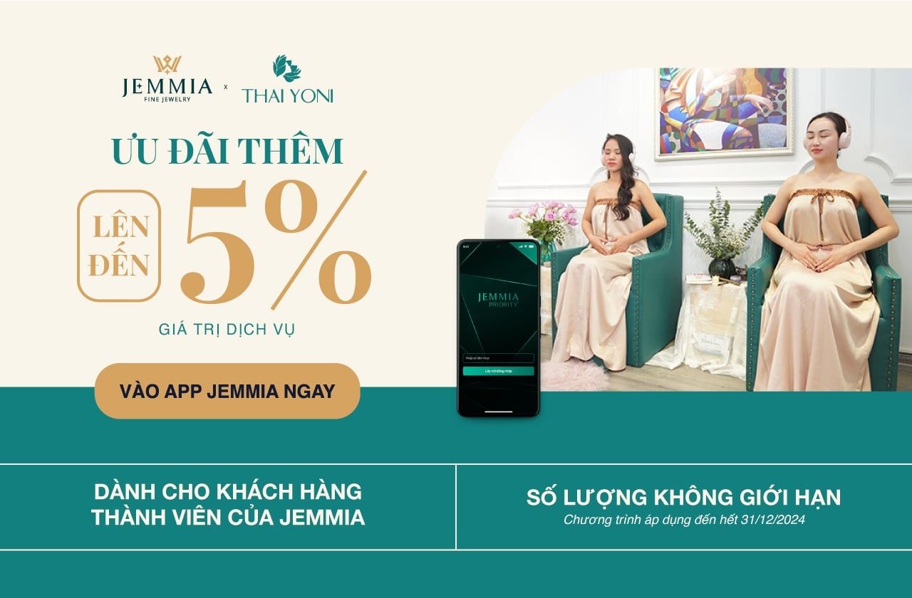 Member Gift: Up to 5% Discount Voucher for Thai Yoni Services