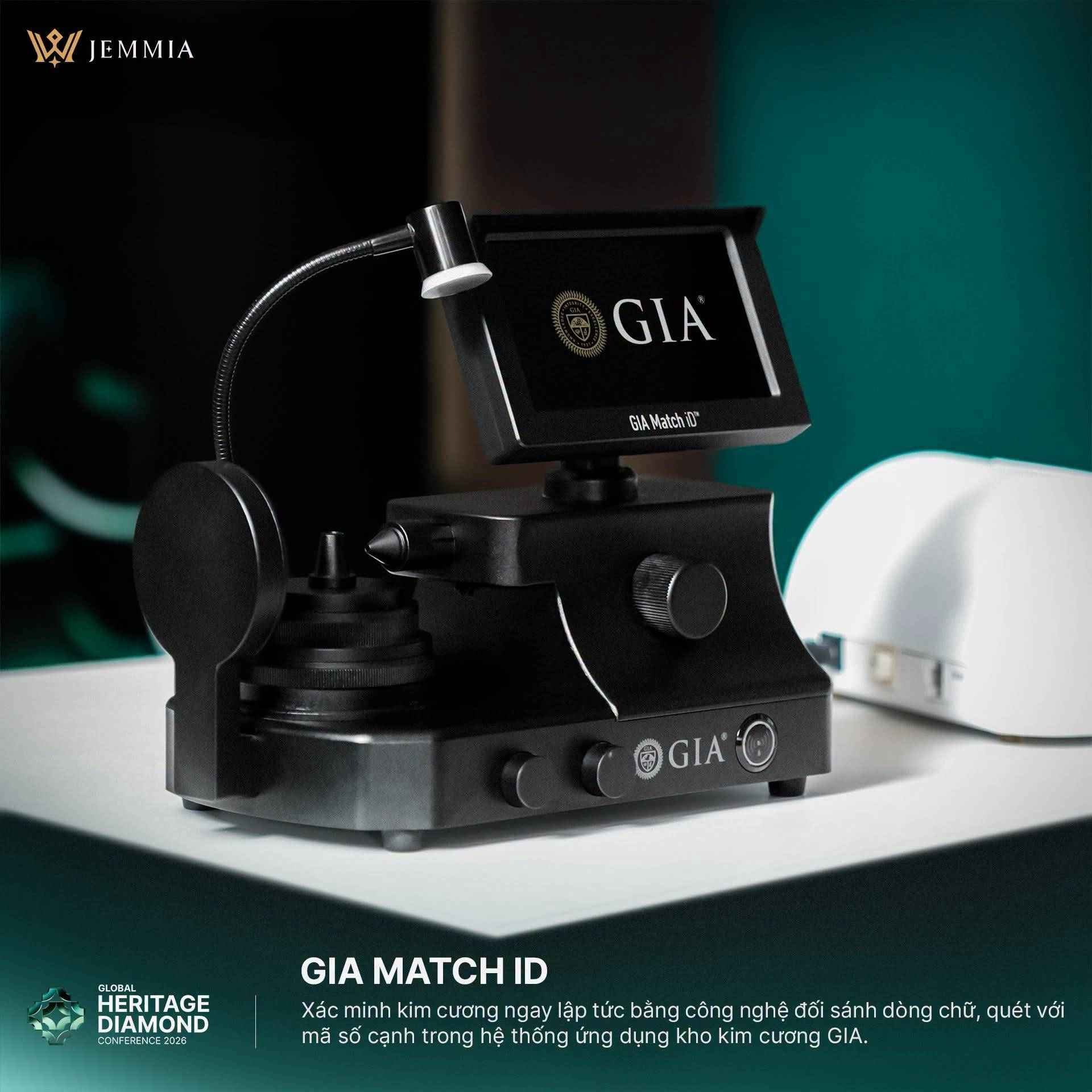 GIA Match ID™ – Thiết bị đối soát ký tự khắc Laser trên viên kim cương