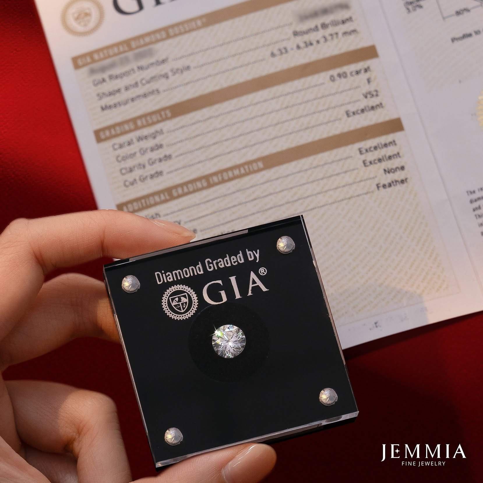 4ly5 Diamond GIA, officially customs imported